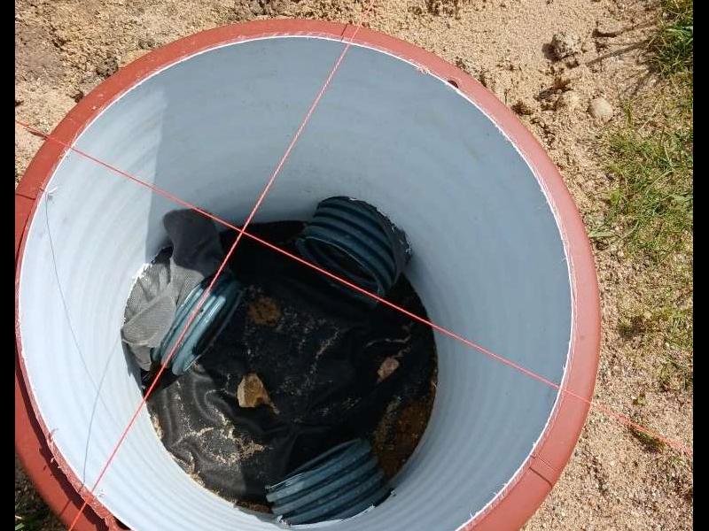 дренаж и водоотведение на участке после дождя — результат работ